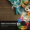 100pcs Cross Stitch Thread Colorful DIY Embroidery Sewing Floss Line Kit