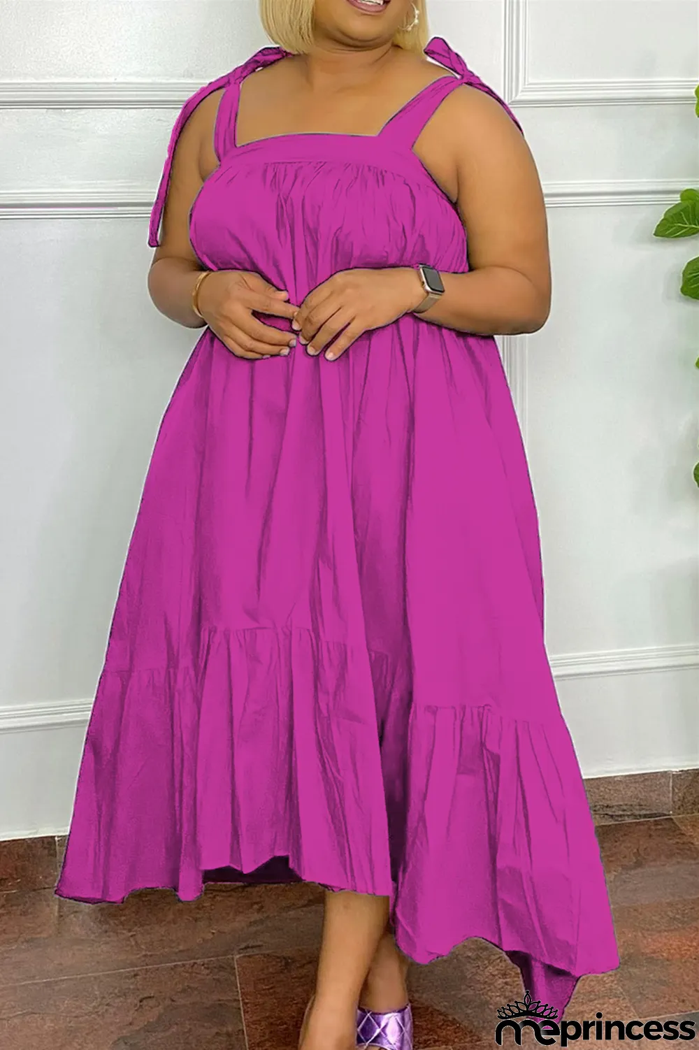 White Plus Size Casual Solid Fold Vests Solid Color Square Collar A Line