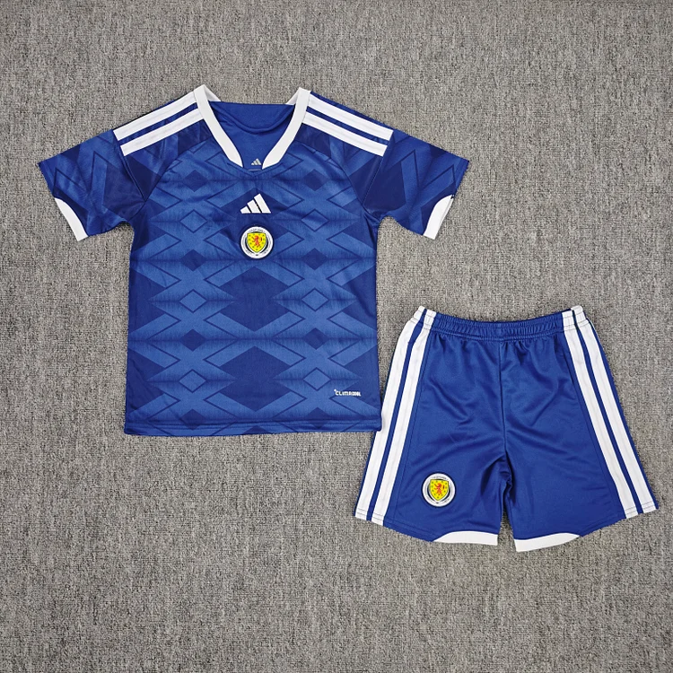 Kids Scotland 2026 World Cup Home Football Kit