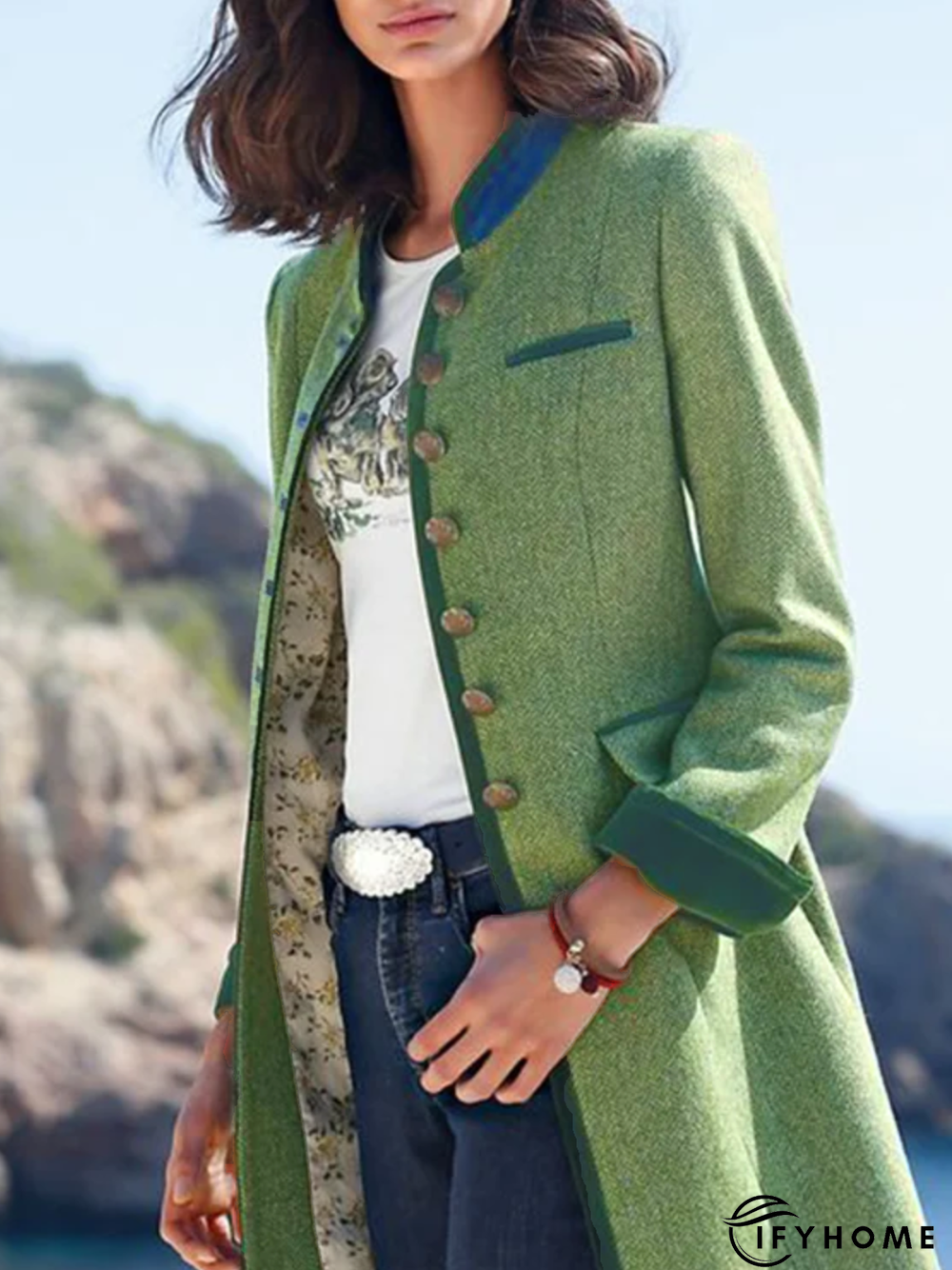 medieval Long Sleeve Overcoat | IFYHOME