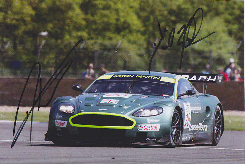 Darren Turner and David Brabham Hand Signed Photo Poster painting 5x7.