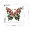 Diamond Painting-DIY Crystal Rhinestone Xmas Butterfly
