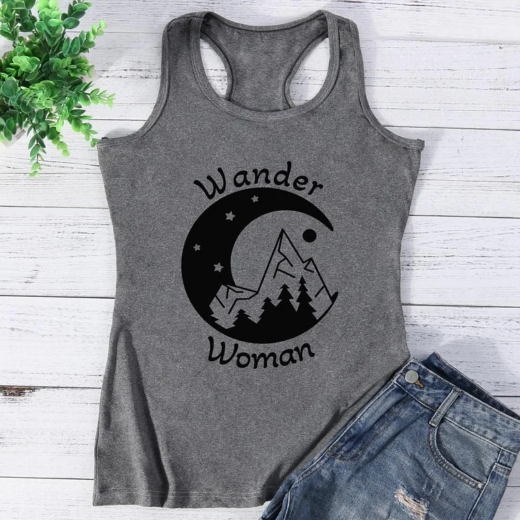 Wander womans Vest Top-Annaletters