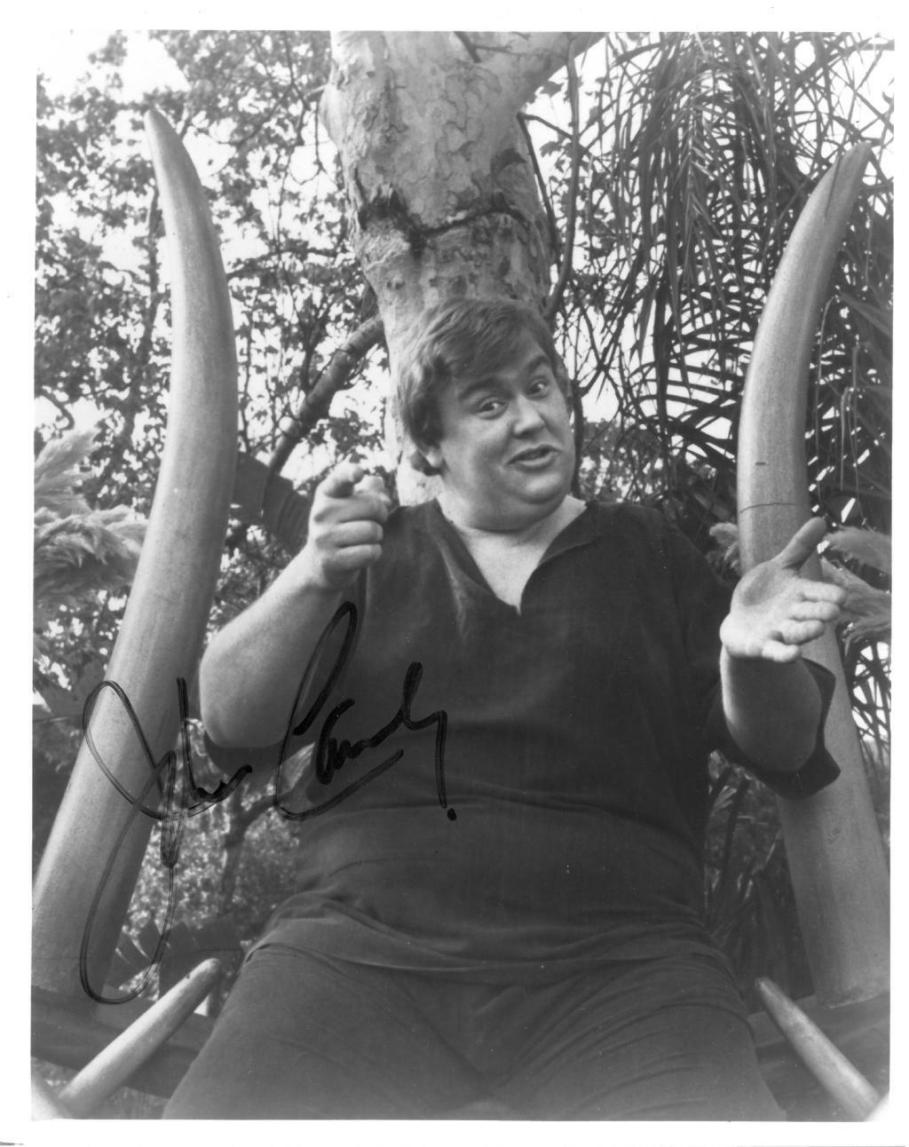 John Candy Signed Authentic Autographed 8x10 B/W Photo Poster painting BECKETT #AA01026