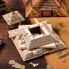 Ten levels of difficulty and high IQ brain-burning educational toys - Pyramid puzzle decryption box