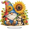 DIY Goblins And Sunflowers Diamond painting ornaments(Single-Sided)