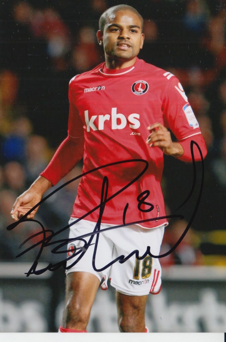 CHARLTON ATHLETIC HAND SIGNED BRADLEY PRITCHARD 6X4 Photo Poster painting 1.