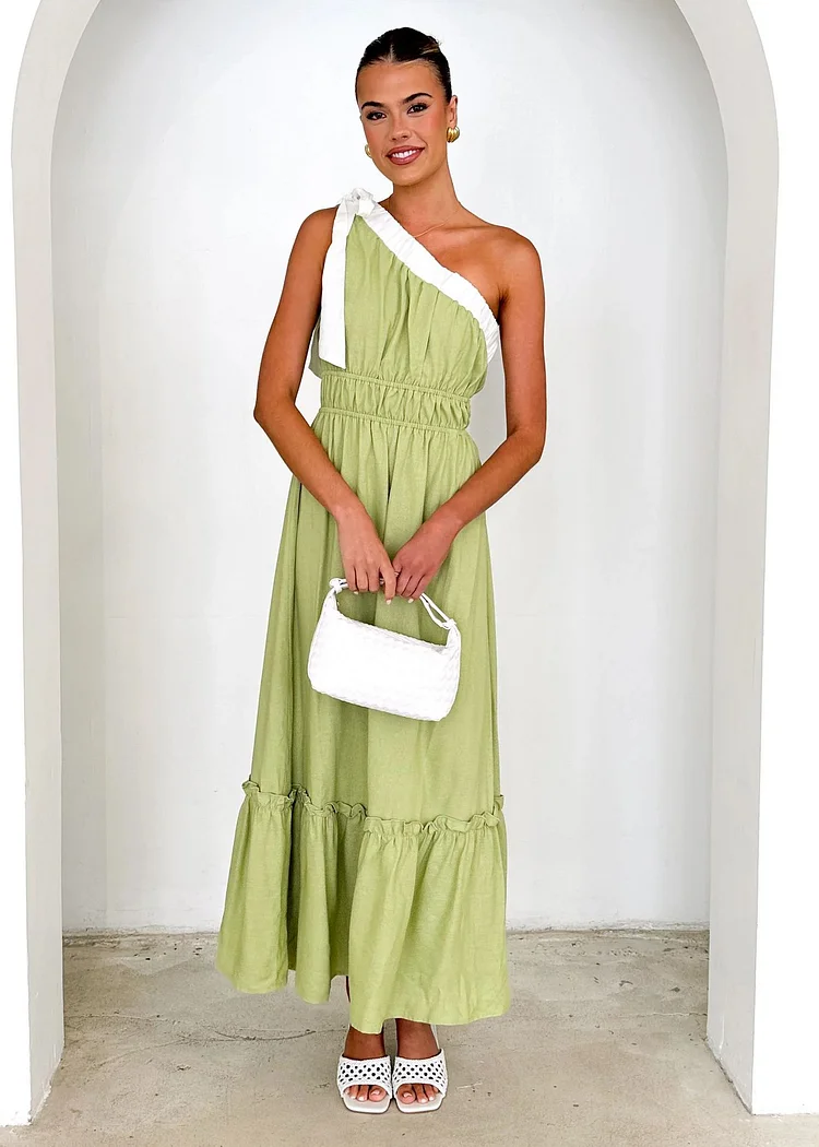 Fashionable Casual Solid Color Strappy Dress