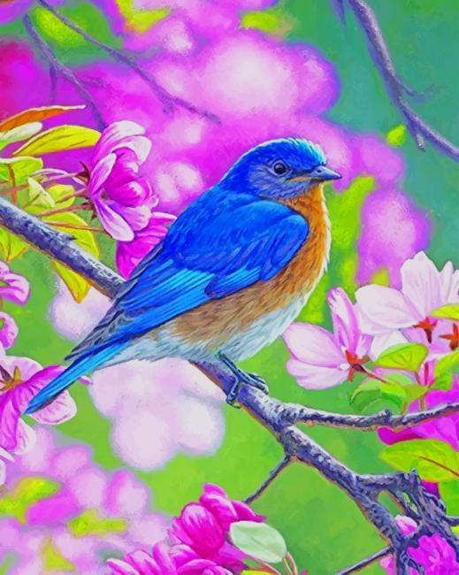 

Colorful Bird – Paint By Numbers - 40*50CM, 501 Original