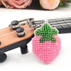 Bead Embroidery - Pink Strawberry Beaded Counted Cross Stitch Ornament Kit for Adults Beginners