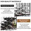 [US Local Warehouse] 2 Pack Shade Sail Poles 10FT Outdoor Sun Shade Poles 2.107in Diameter Heavy Duty Metal Post for Deck Patio Outside Backyard
