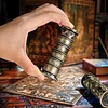 Tower Dice Spinner for DND Dice Set,7-in-1 Metallic Dice Tower for Dragon and Dungeons Game