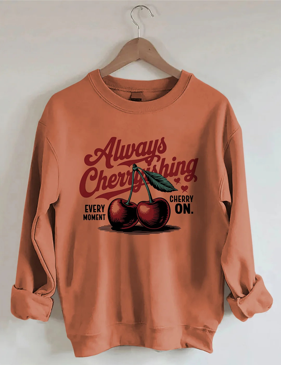 Always Cherry Fruit Sweatshirt