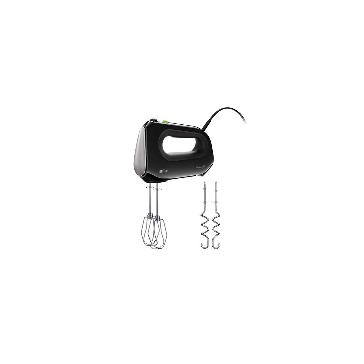 Blender/pastry Mixer Braun HM2110BK Black 500 W