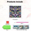 Diamond Painting-DIY Crystal Rhinestone Color Cat