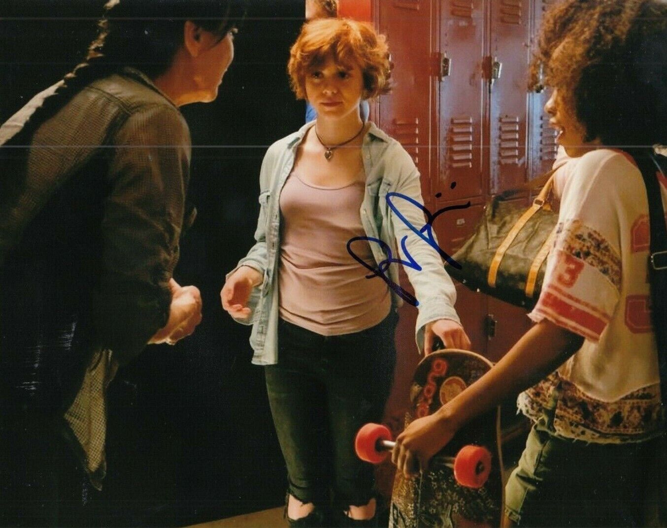 SOPHIA LILLIS signed (IT) Movie autographed 8X10 Photo Poster painting *Beverly Marsh* W/COA #4