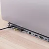14 in 1 USB C Hub with 4K HDMI-Compatible VGA Ethernet 100W PD SD/TF Audio