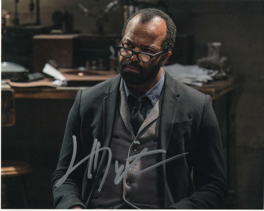 JEFFREY WRIGHT SIGNED AUTOGRAPH 8X10 Photo Poster painting - CASINO ROYALE, WESTWORLD