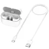 Replacement Charging Case Fit for Galaxy Buds3 FE (R420) No Earbuds 590mAh Charger Case Cradle Dock with Type-C Charge Cable
