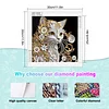 Diamond Painting-DIY Crystal Rhinestone Tabby Cat