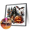 Diamond Painting-DIY Full Round Drill Halloween Horror Nights(40*40 CM)