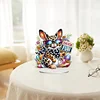 (US Only)2D Flat Easter Rabbit DIY Desktop Diamond Art Kits Easter Rabbit Fun Home Decor