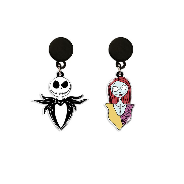 Nightmare Jack and Sally Earrings