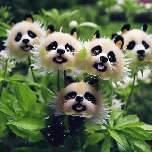 🔥Magic Plants! 🌈🐱Dazzling Cat's Eye Seeds×Cute Panda