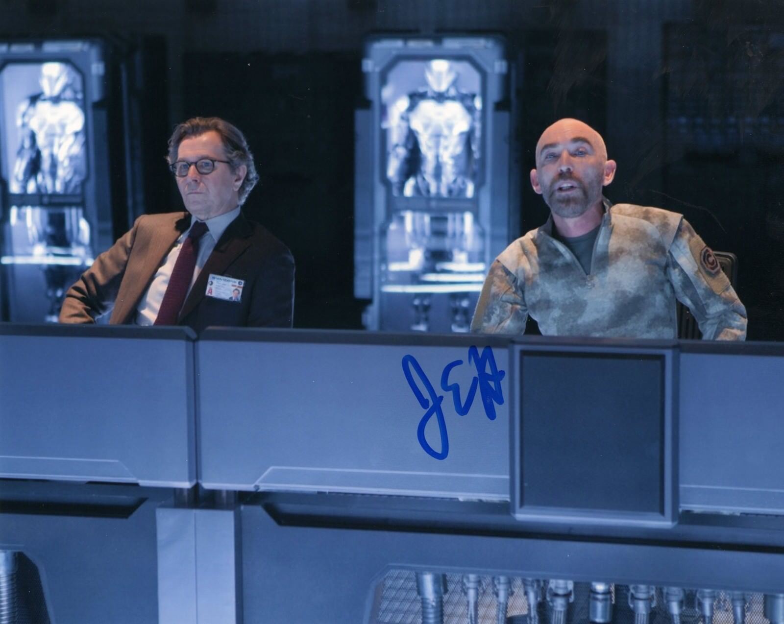 Jackie Earle Haley signed 8x10 Photo Poster paintinggraph w/COA Robocop Rick Mattox #1