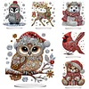 Double Sided Effect Acrylic Special Shaped Cute Animal Desktop Diamond Art Kits for Table Desk Decoration