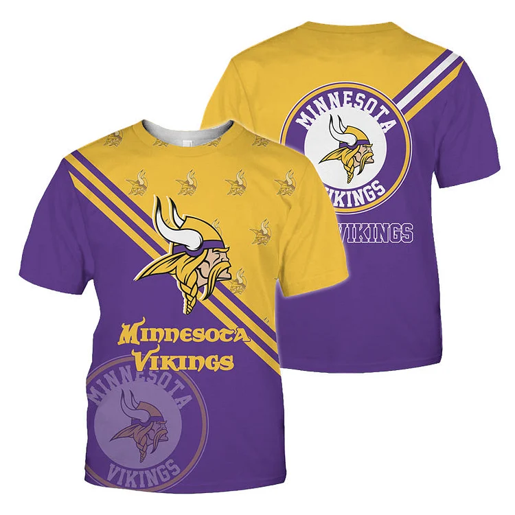 Minnesota Vikings All Over Print T-Shirt
