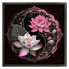 Lotus-11CT Stamped Cross Stitch Kit(40*40cm)