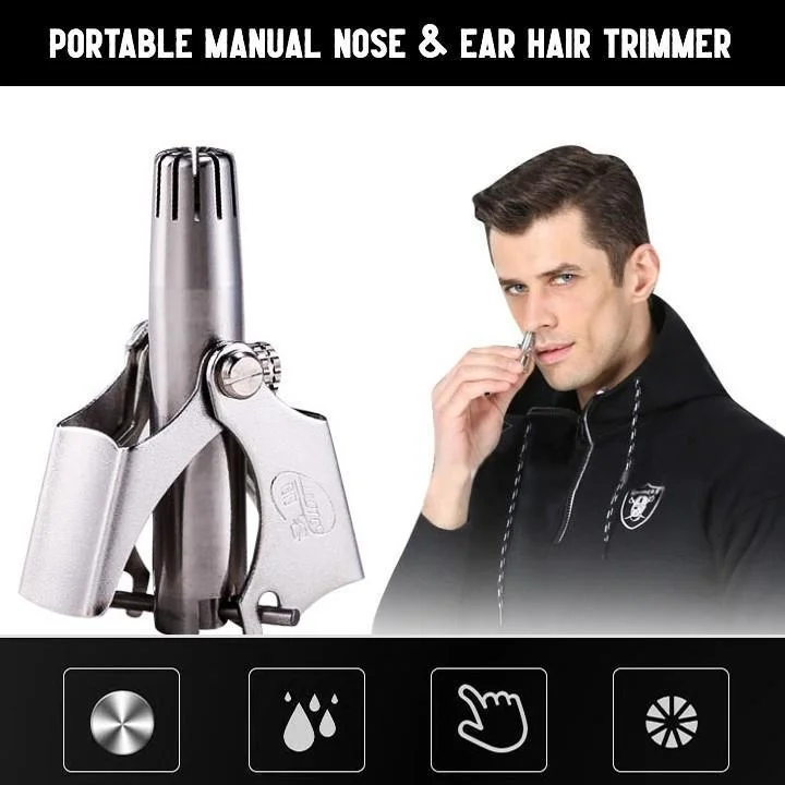 Portable Nose & Ear Hair Trimmer