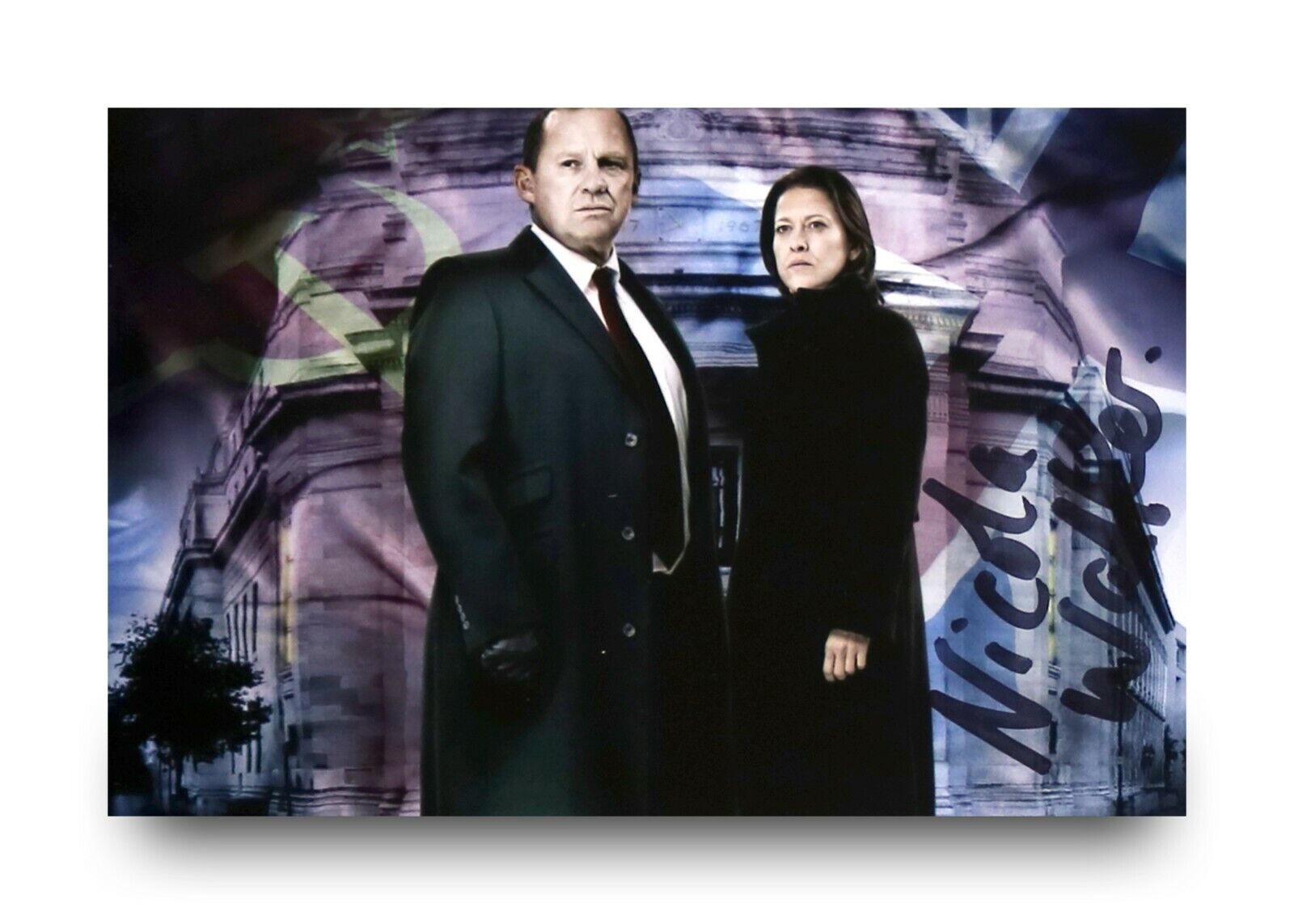 Nicola Walker Signed 6x4 Photo Poster painting Collateral The Split Unforgotten Autograph + COA