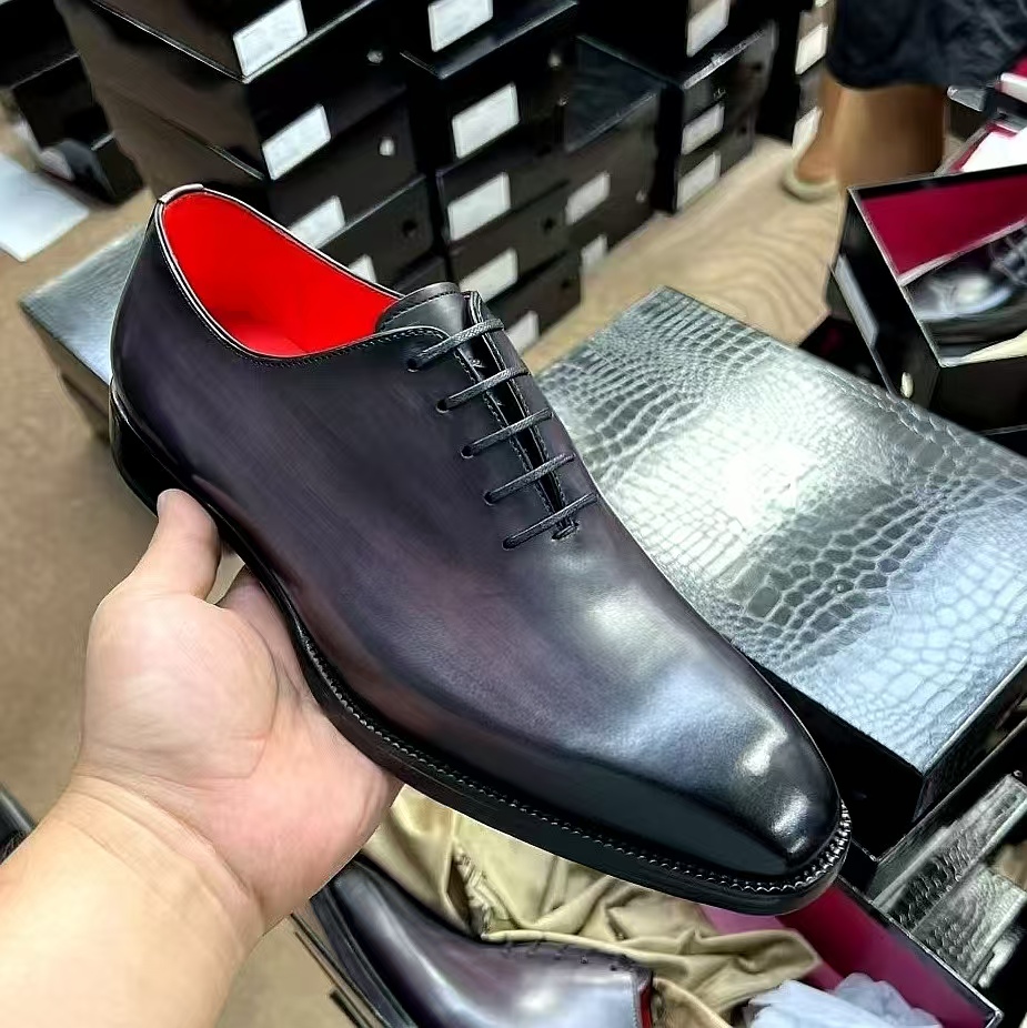 YH208 Prenium Calf-Skin Dress Shoes/Oxford Shoes For Men GOOCCIO   