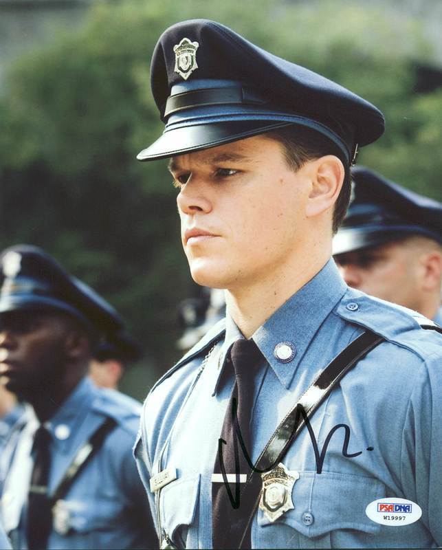 Matt Damon The Departed Signed Authentic 8X10 Photo Poster painting Autographed PSA/DNA #W19997