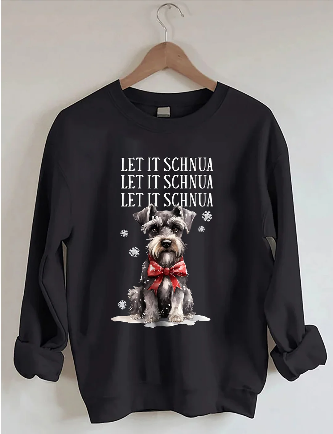 Schnauzer Christmas Sweatshirt