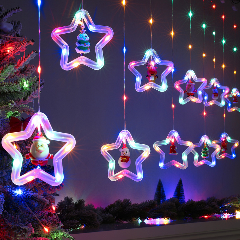 Christmas LED Star String Lights Ambient Lights