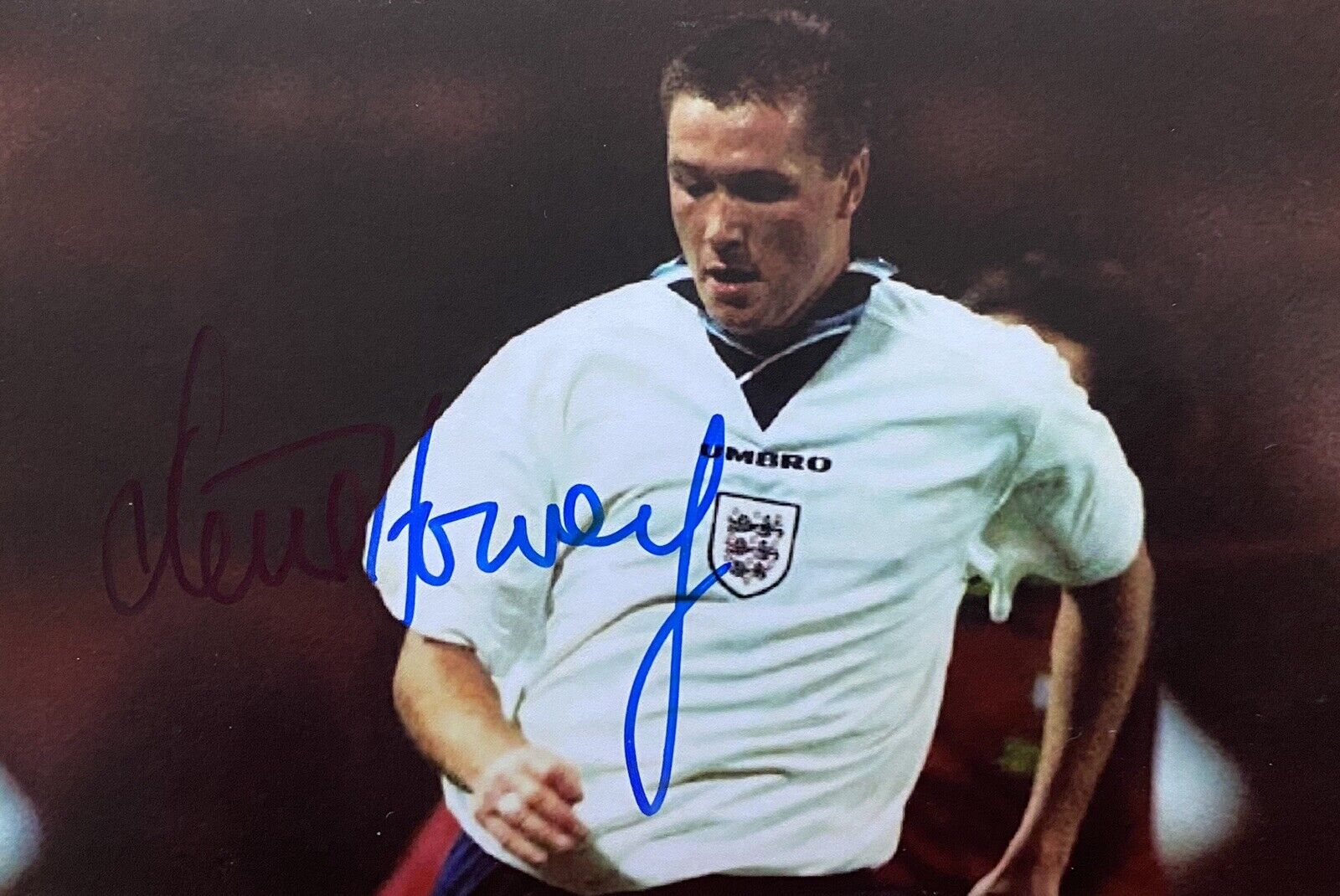 Steve Howey Genuine Hand Signed England 6X4 Photo Poster painting