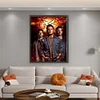 (Stamped/Counted) Supernatural Tv Series-11CT Cross Stitch 50*60cm(Big Size)