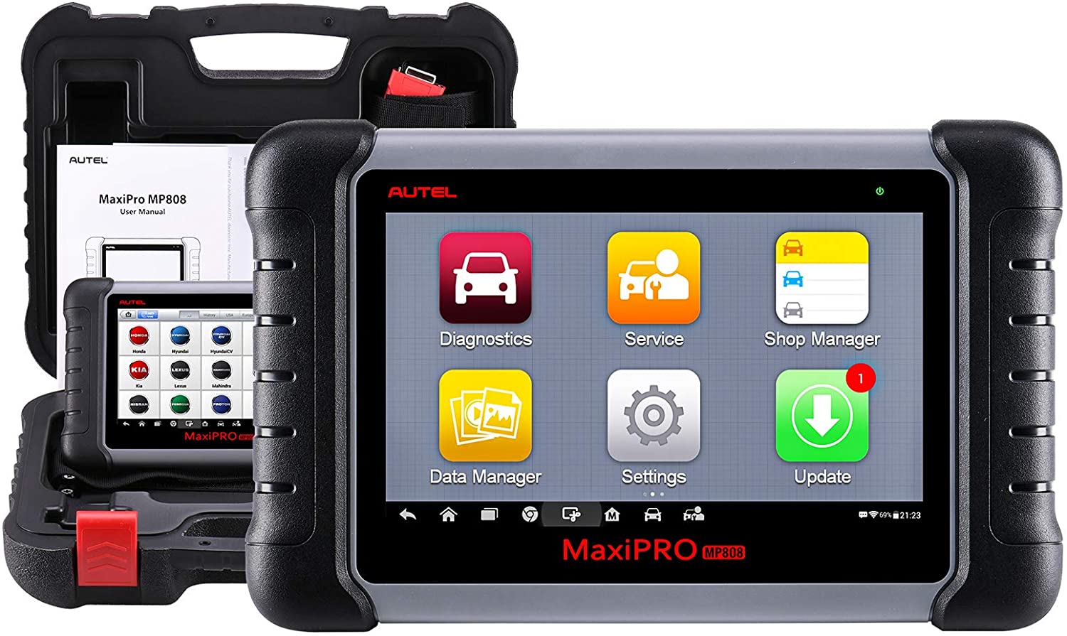Autel MaxiPro MP808 Full System Active Test OE-Level Diagnostic Scan Tool  Upgraded DS808