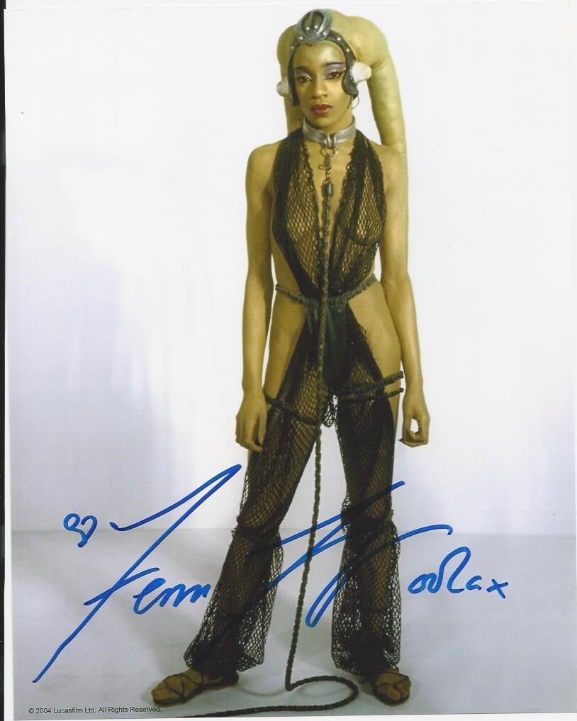 Femi Taylor - Star Wars signed Photo Poster painting