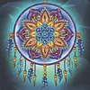 Mandala-Peinture spéciale partielle au diamant-30*30cm