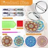 Mandala-Miroir de Maquillage de Peinture au Diamant
