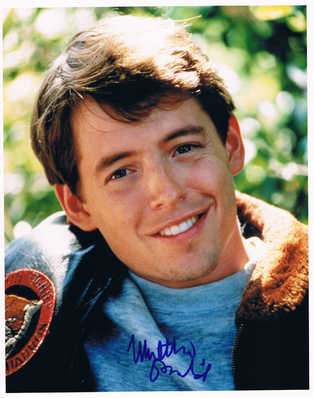 Matthew Broderick 1962- genuine autograph 8x10