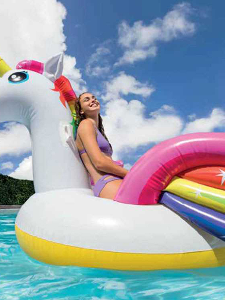 

Cartoon Seat Cushion Float Ring Swim Circle Summer Beach Party Pool Toys, 501 Original