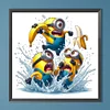 Minions - Rundbohrer Diamantmalerei - 40*40cm