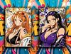 Graffiti Nami & Nico Robin Decorative Painting - ONE PIECE - BLK Studio