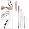 Rope Splicing Tool Kit Stainless Steel Knotter Tools for Double Braid Eye Line