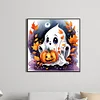 Cute Little Ghost-Full Round Diamond Painting 30*30CM